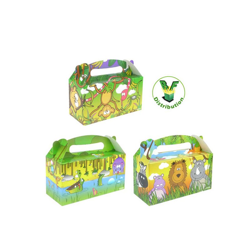 copy of boite menu enfant animaux de la jungle