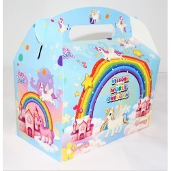 Boite menu enfant licorne