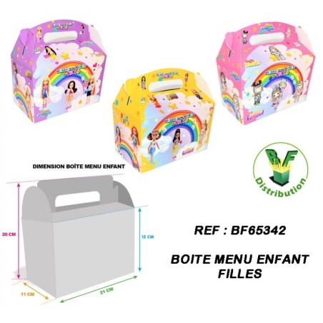 Boite menu enfant fille