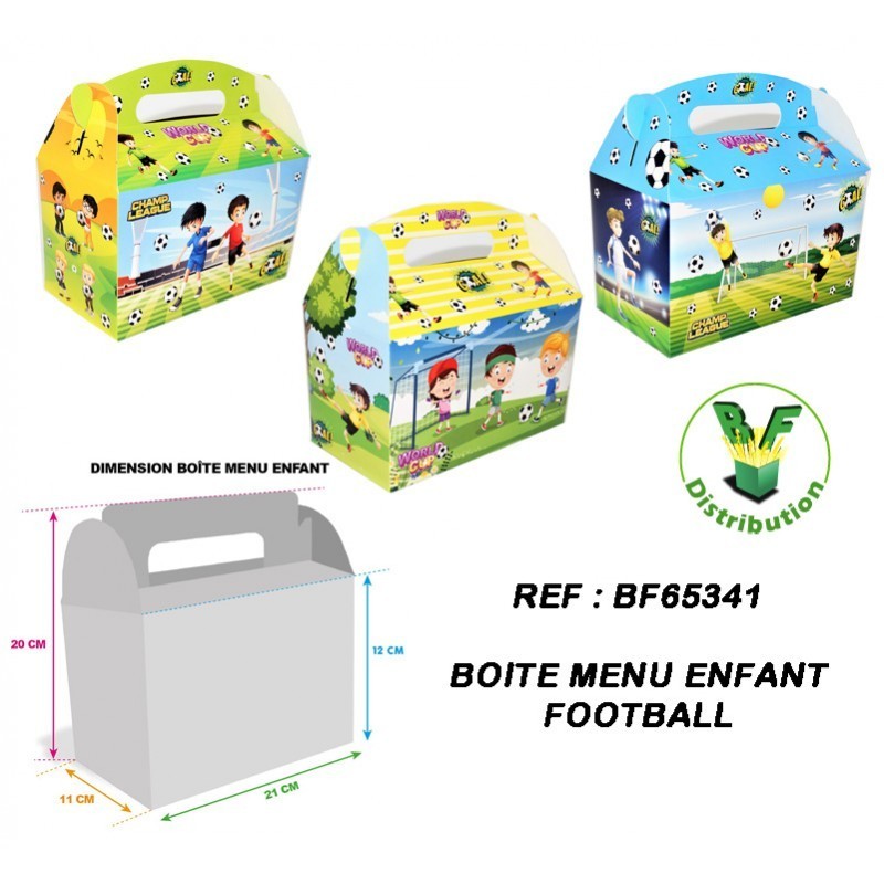 Boite menu enfant Football+